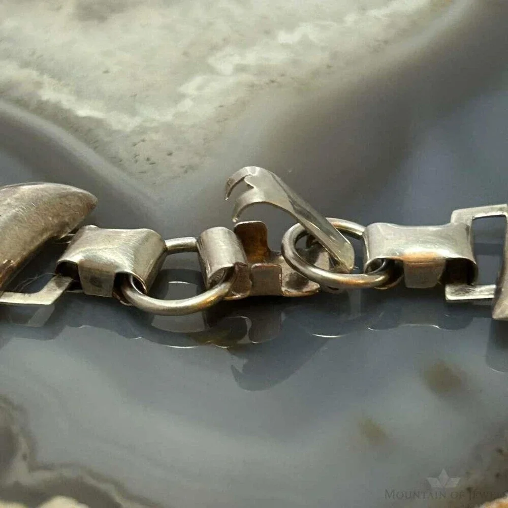 Vintage Sterling Silver Leaf Style 15